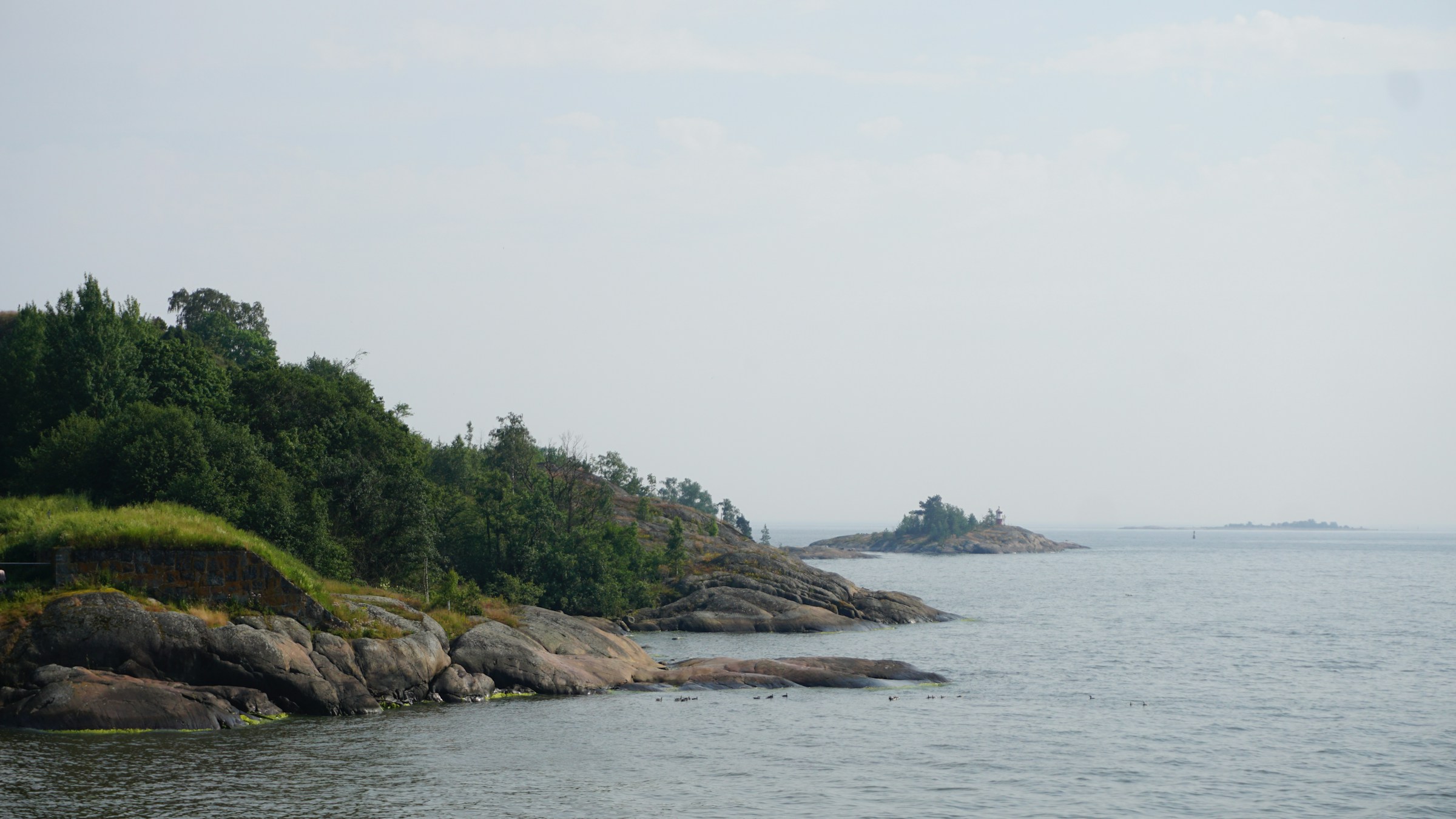Rocky Nordic archipelago landscape